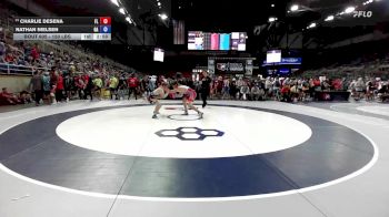 150 lbs Champ. Rd Of 128 - Charlie DeSena, FL vs Nathan Nielsen, GA
