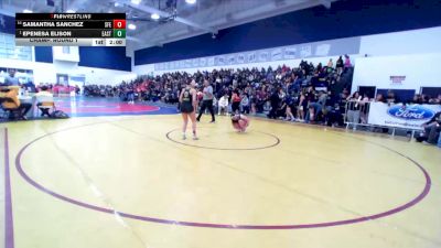 115 lbs Champ. Round 1 - Epenesa Elison, Los Altos vs Samantha Sanchez, Santa Fe