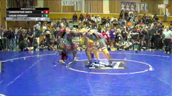 287 lbs 1st Place Match - Logan Stewart, Las Lomas vs Christopher Smith, Clayton Valley School
