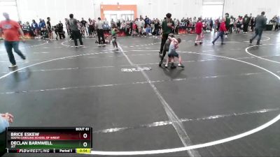 45 lbs 1st Place Match - Declan Barnwell, JET vs Brice Eskew, South Carolina School Of Wrest