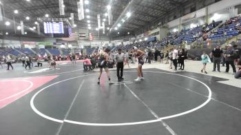 150 lbs Quarterfinal - Tatum Garcia, NM Bad Boyz vs Tyler Cholas, Bear Cave WC