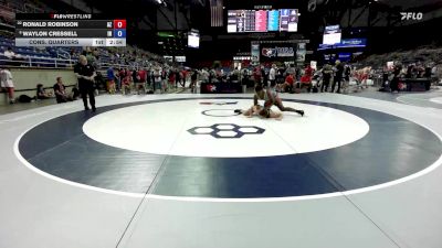 175 lbs Cons. Quarters - Ronald Robinson, AZ vs Waylon Cressell, IN
