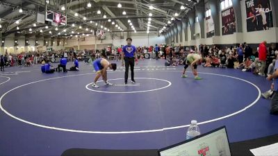 160 lbs Round 4 (6 Team) - Aidan Gutierrez, Baton Rouge Training Center - (A) vs Tiger Ruiz, Spring Klein Wrestling Club
