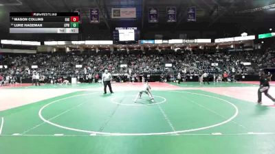 80 lbs Cons. Round 5 - Mason Collins, EAG2 vs Luke Hageman, CPWA