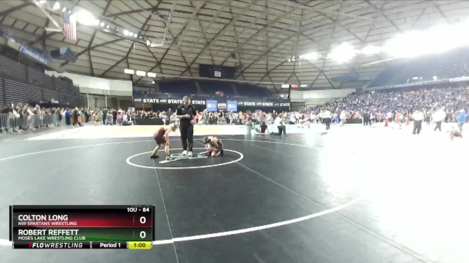 84 lbs Champ. Round 2 - Robert Reffett, Moses Lake Wrestling Club vs ...