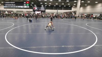 88 lbs Champ. Rd Of 16 - Aviyahn Mills, Roundtree Wrestling Academy vs Logan Pigott, Siouxland Wrestling Academy