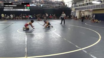 133 lbs Cons. Round 4 - Isaiah Cruz, Cerritos College vs Ken Fernandez, Sacramento City College