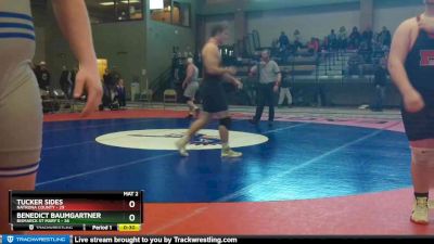 285 lbs Carter Michlitsch, Bismarck St Mary`s vs Tayson Miller, Natrona County