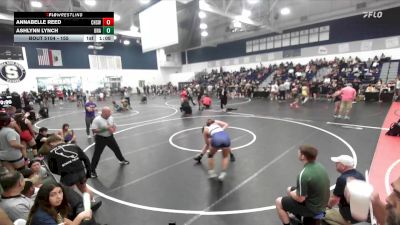 155 lbs Quarterfinal - Annabelle Reed, Chaparral High School Wrestlin vs Ashlynn Lynch, Unattached