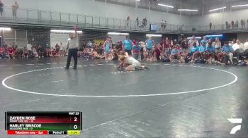 126 lbs Round 2 (6 Team) - Zayden Rose, Short Time WC vs Harley Briscoe, Assassins Pink