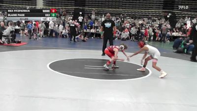 53 lbs Rr Rnd 1 - Rex Fitzpatrick, Warhawks - ESC vs Blaine Page, All I See Is Gold Academy Stars - ESC