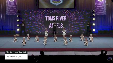 Toms River Angels [2022 Tiny Mite Show Cheer 1 LTD] 2022 Pop Warner National Cheer & Dance Championship