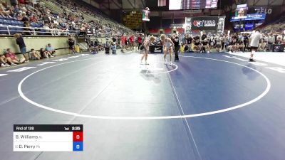 138 lbs Rnd Of 128 - Bradley Williams, AL vs Dalton Perry, PA