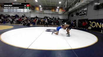 165 lbs Champ. Round 1 - Noah De Los Santos, Sonora (La Habra) vs Kevin Zhao, Valencia (Placentia)
