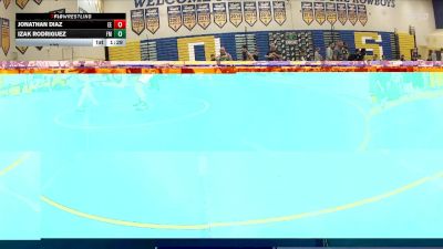 132 lbs Placement (16 Team) - Jonathan Diaz, Eagle Empire vs Izak Rodriguez, Funky Monkey