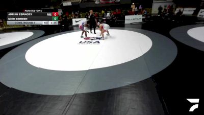 Semis - Gia Coons, Animal House Wrestling vs Aaimya Brown-Webster, Community Youth Center - Concord Campus Wrestling