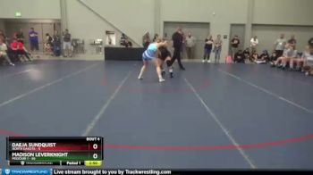 132 lbs Quarterfinals (8 Team) - Daeja Sundquist, North Dakota vs Madison Leverknight, Missouri 1