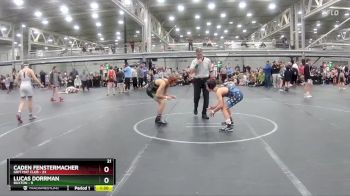 105 lbs Placement (4 Team) - Lucas Dorrman, Buxton vs Caden Fenstermacher, Grit Mat Club