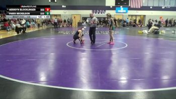 105 lbs Cons. Round 2 - Addisyn Blocklinger, Dubuque Senior vs Paris Mickelson, Dubuque Hempstead