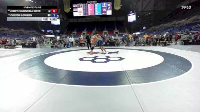 165 lbs 7th Place Match - Jozeph Valenzuela Smith, AZ vs Colton Loween, MN