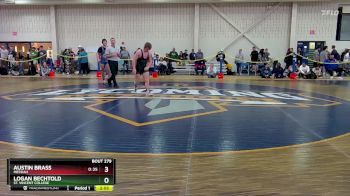 174 lbs Cons. Round 4 - Logan Bechtold, St. Vincent College vs Austin Brass, Messiah