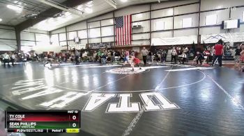 100 lbs Champ. Round 2 - Ty Cole, Westlake vs Sean Phillips, Fremont Wrestling