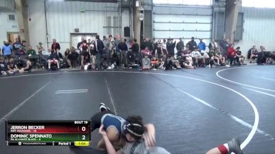 96 lbs Round 5 (8 Team) - Jerron Becker, Mat Assassins vs Dominic Spennato, PA Alliance Black