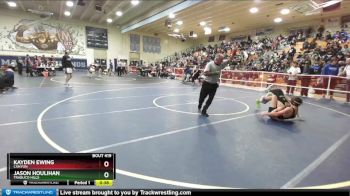 138 lbs Cons. Round 4 - Jason Houlihan, Trabuco Hills vs Kayden Ewing, Canyon