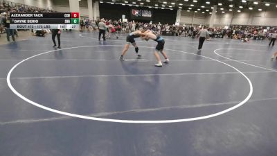 175 lbs Cons. Sub-semis - Alexander Tack, Cory Clark Wrestling vs Dayne Serio, SPAR Wrestling Academy