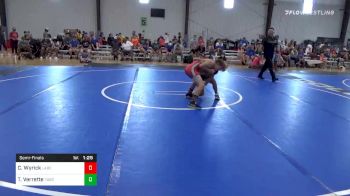 100 lbs Semifinal - Cason Wyrick, Labette County Grizzlies vs Thomas J Verrette, Toss Em Up