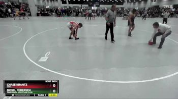 144 lbs Cons. Round 6 - Chase Krantz, Iowa vs Diesel Pedersen, Team Tulsa Wrestling Club