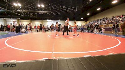 90-99 lbs Rr Rnd 1 - Max Wheeler, LaRue County Wrestling Club vs Cal Lovelace, Aztec Grappling Academy