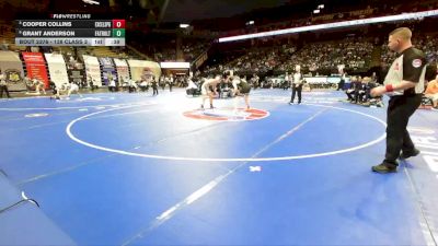 138 Class 2 lbs 3rd Place Match - Cooper Collins, Excelsior Springs vs Grant Anderson, Father Tolton Regional Catholic