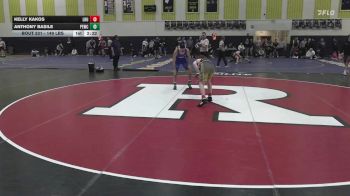 149 lbs Semifinal - Kelly Kakos, Lock Haven vs Anthony Basile, Patriot Eilte Wrestling Club