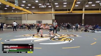 125 lbs Quarterfinal - Kaden Majcher, Lycoming vs Israel Gonzalez, West Liberty