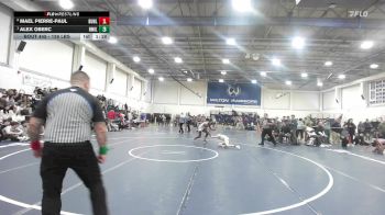 126 lbs Final - Mael Pierre-Paul, Bunnell vs Alex Oberc, New Milford