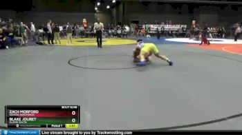6A - 195 lbs Semifinal - Blake Jouret, Olathe South vs Zach Morford, Wichita-Northwest