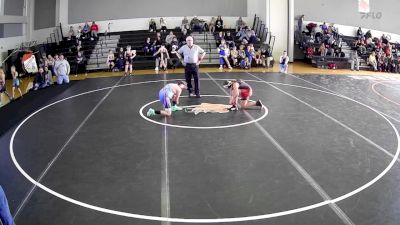 12U - 115 lbs Round 2 - Kendall Horjus, Unattached vs Chase Johnson, Mt. Pleasant