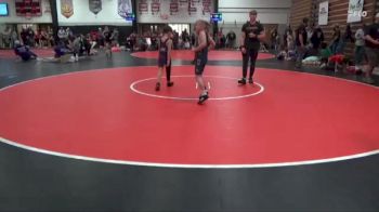 Round 3 - Racyn Wilsey, Keokuk Kids Wrestling Club vs Callen Brombaugh, WBNDD