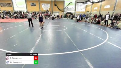170 lbs Consi Of 8 #1 - Gavin Tanner, Windham ME vs Matthew Cleary, Plymouth