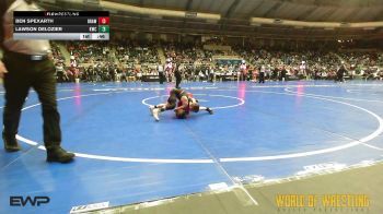60 lbs Round Of 16 - Ben Spexarth, Brawlers Wrestling Club KS vs Lawson Delozier, Keystone Wrestling Club