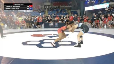 115 lbs Champ. Rd Of 64 - Camryn Gresham, OH vs Ariana Carnahan, MD