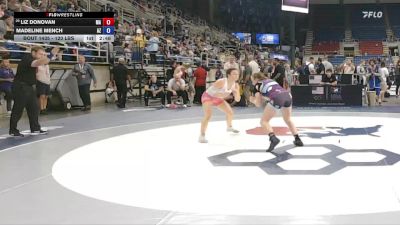 120 lbs Champ. Rd Of 64 - Liz Donovan, MA vs Madeline Mench, AZ