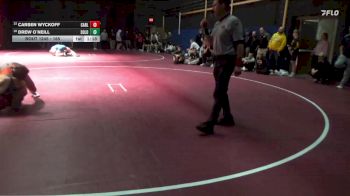 165 lbs 25th Place Match - Drew O`Neill, Solon vs Carsen Wyckoff, Carlisle