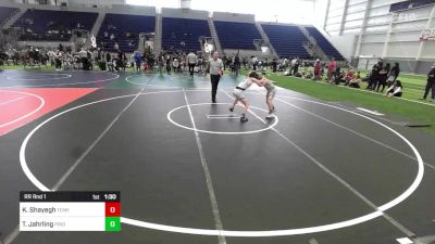 100 lbs Rr Rnd 1 - Kash Shayegh, Temescal Canyon vs Tatsuki Jahrling, Pride WC