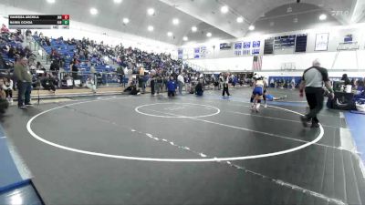 120 lbs Cons. Round 5 - Naima Ochoa, Gahr vs Vanessa Archila, JW North