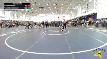 63 lbs Cons. Round 4 - Easton Liermann, Warrior Warehouse Wrestling vs Ethan McCue, B2 Wrestling Academy