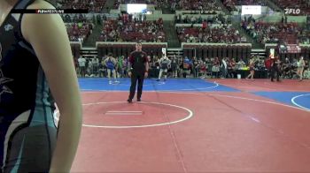 109 lbs Cons. Round 3 - Averie Brehm, Rapid City Extreme vs Felicity Stevens, Mine Yard Dogs Wrestling Club