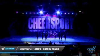 GymTyme All-Stars - Cherry Bombs [2021 L2 Youth - Small - A Day 1] 2021 CHEERSPORT National Cheerleading Championship