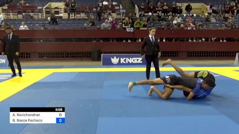 Abhinav Ravichandran vs Brandon Baeza Pacheco 2024 Pan IBJJF Jiu-Jitsu No-Gi Championship